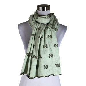 Unisex NOSH - Õhuke sall, suurus Maxi - Roheline (1)