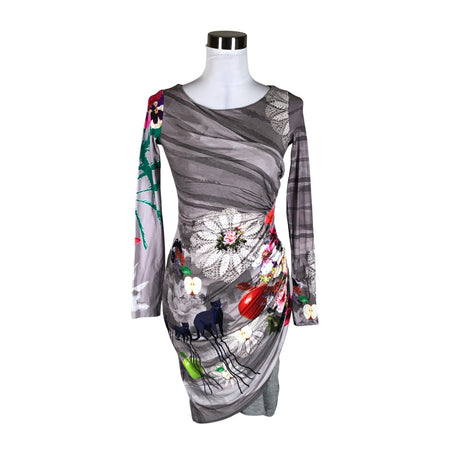 Unisex Desigual - Trikotaažist kleit, suurus 34 - Hall ()
