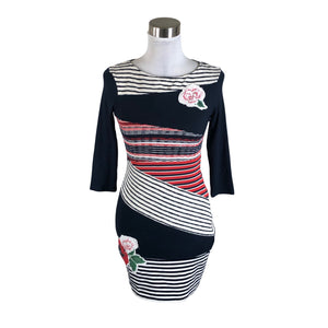 Unisex Desigual - Trikotaažist kleit, suurus 34 - Sinine (1)