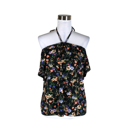 Unisex Oasis - Lühikeste käistega pluus, suurus 38 - Must ()