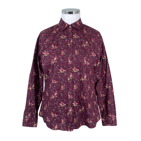 Unisex Barbour - Triiksärk, suurus 42 - Veinipunane ()