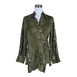 Unisex Massimo Dutti - Pluus, suurus 40 - Roheline (1)