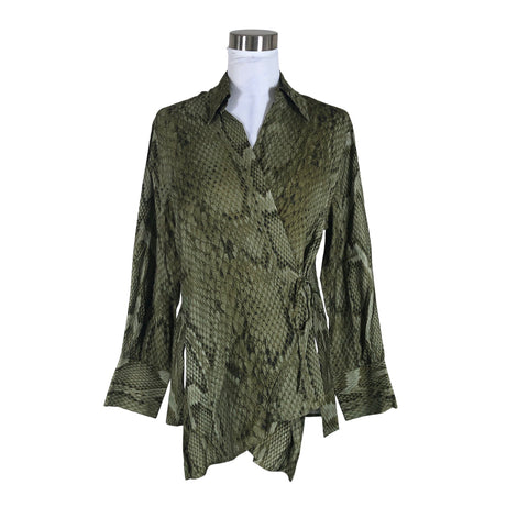 Unisex Massimo Dutti - Pluus, suurus 40 - Roheline ()