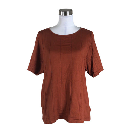 Unisex Puuvillatehdas - T-särk, suurus 40 - Pruun ()