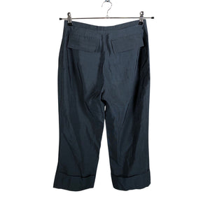 Unisex Lene Sand - Mittevenivad poolpikad püksid, suurus 36 - Hall (2)