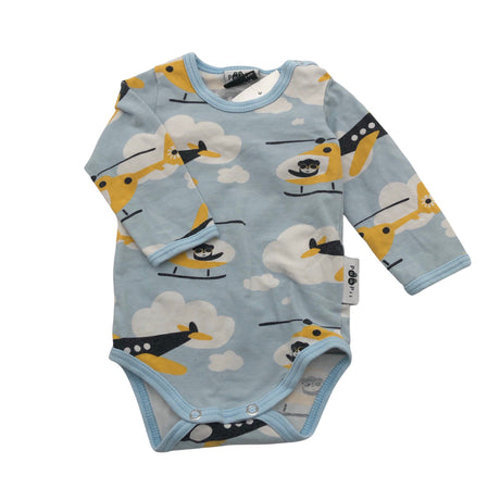 Unisex PaaPii - Bodi, suurus 56 - 62 - Helesinine ()