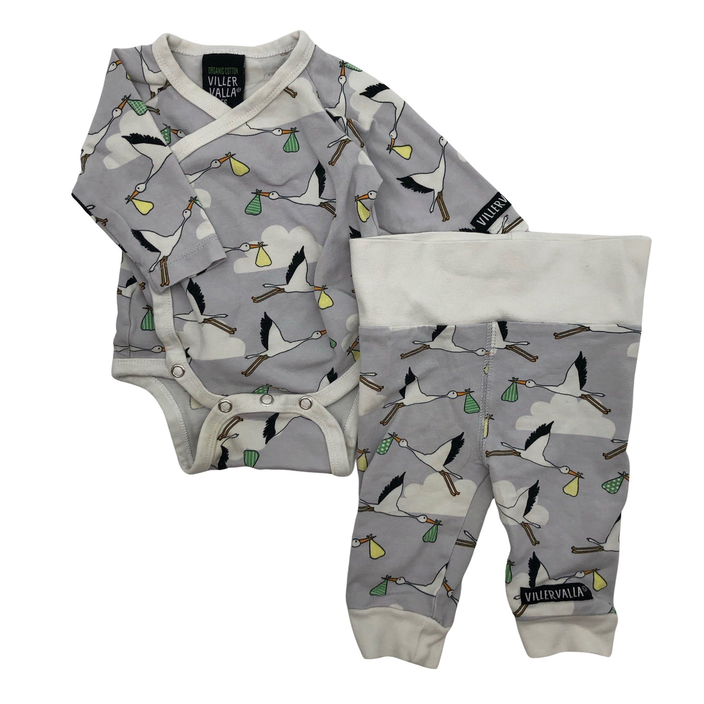Unisex Villervalla - Bodi, suurus 50 - 56 - Hall (1)