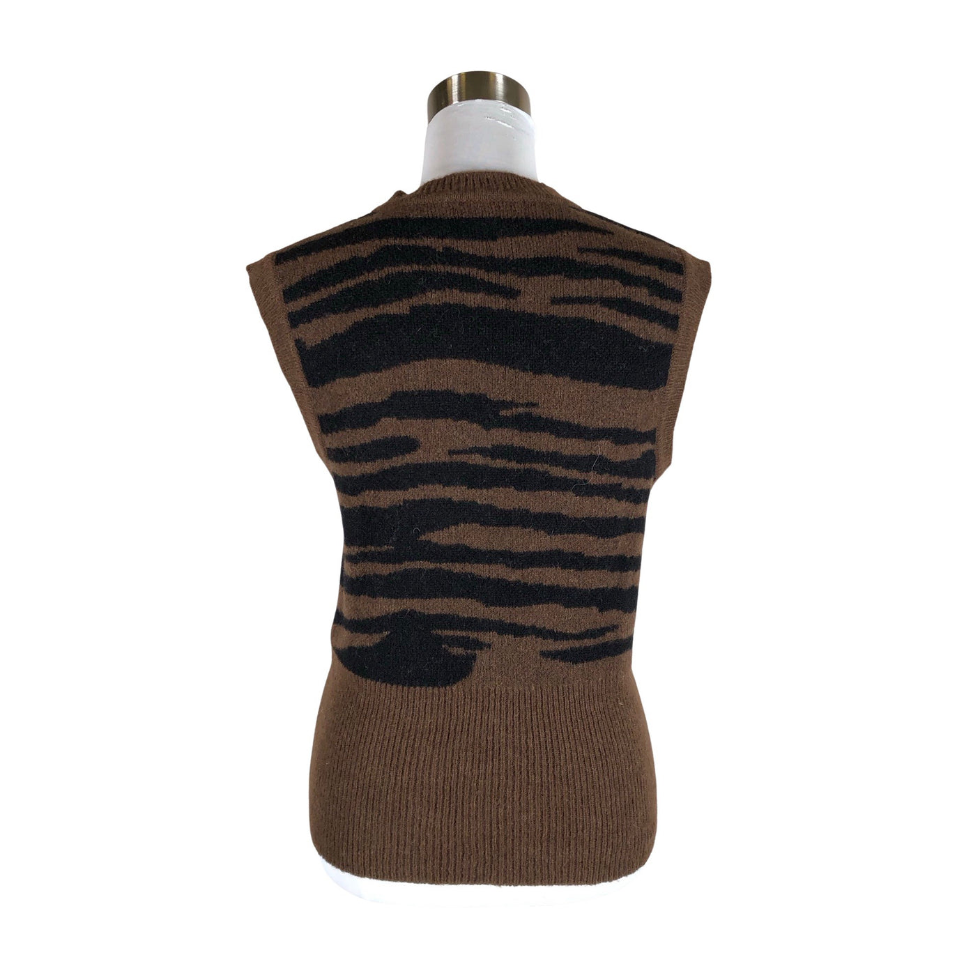 Unisex Nué Notes - Kootud vest, suurus 38 - Pruun (2)