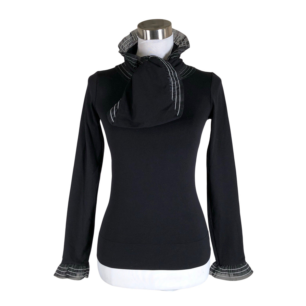 Unisex Philippe Matignon - Trikotaažist pluus, suurus 36 - Must (1)