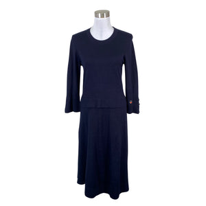 Unisex Busnel - Kootud kleit, suurus 38 - Sinine (1)