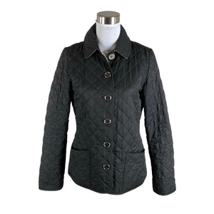 Unisex Burberry Brit - Tepitud jope, suurus 36 - Must (1)