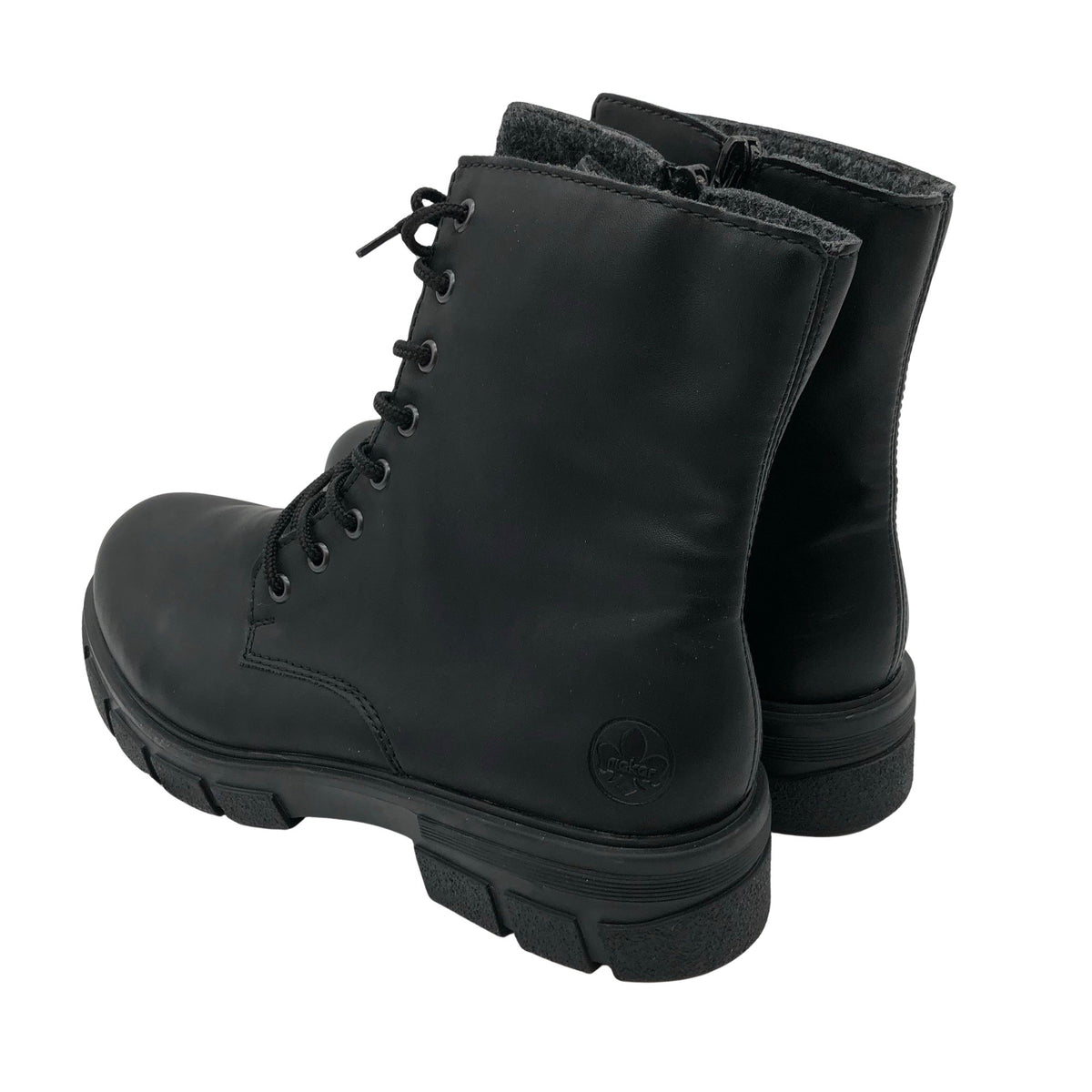 Unisex Rieker - Poolsaapad, suurus 42 - Must (2)