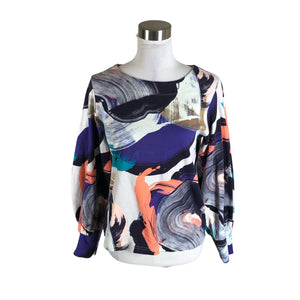 Unisex Nanso - Dressikangast pluus, suurus 40 - Hall (1)