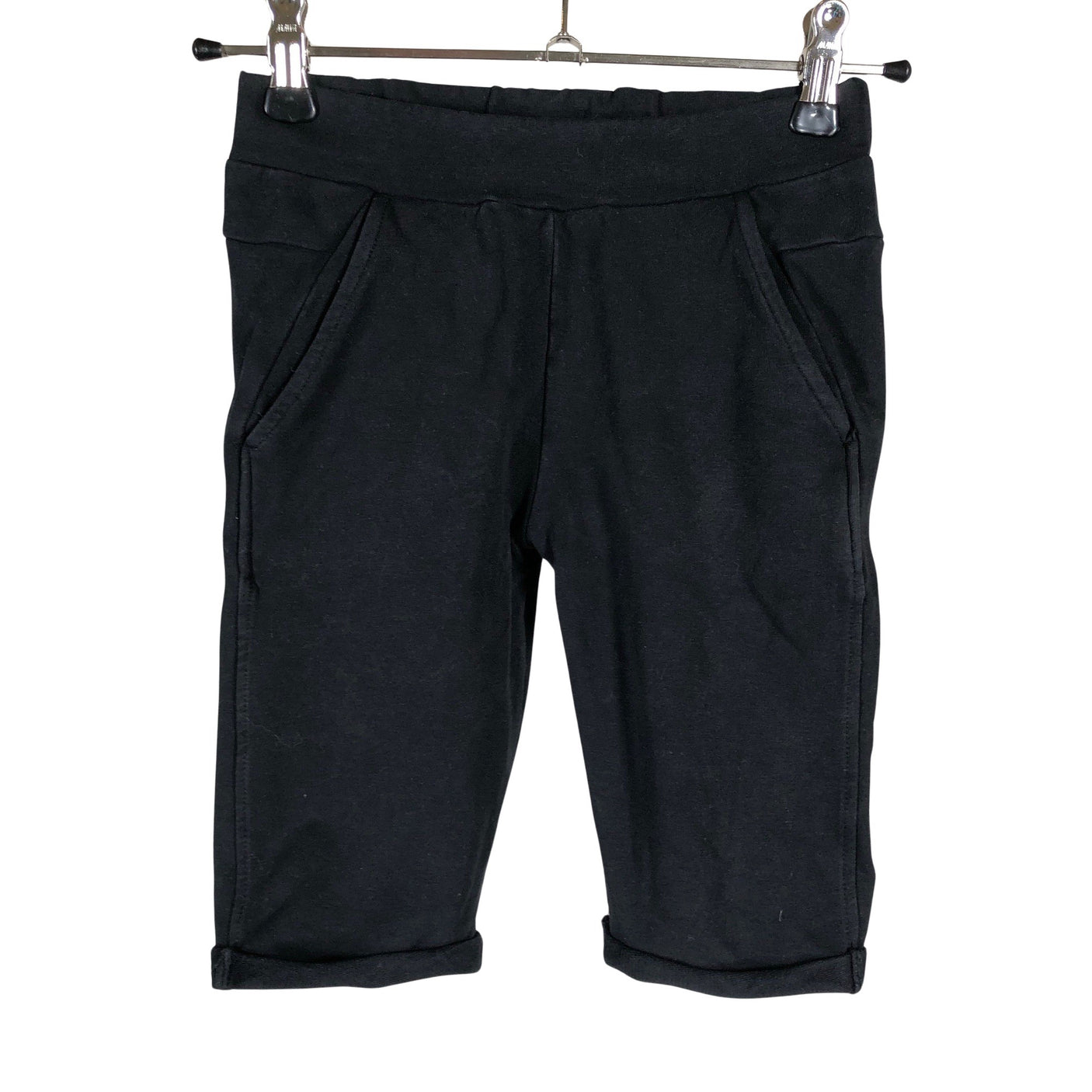 Unisex Kaiko - Dressikangast lühikesed püksid, suurus 122 - 128 - Must (1)