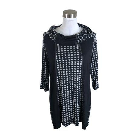 Unisex Voglia - Trikotaažist tuunika, suurus 40 - Must ()