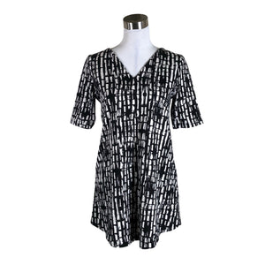 Unisex NOSH - Trikotaažist tuunika, suurus 32 - Must (1)