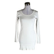 Unisex NOSH - Trikotaažist tuunika, suurus 32 - Valge ()