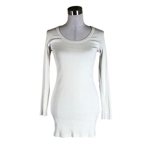 Unisex NOSH - Trikotaažist tuunika, suurus 32 - Valge (1)