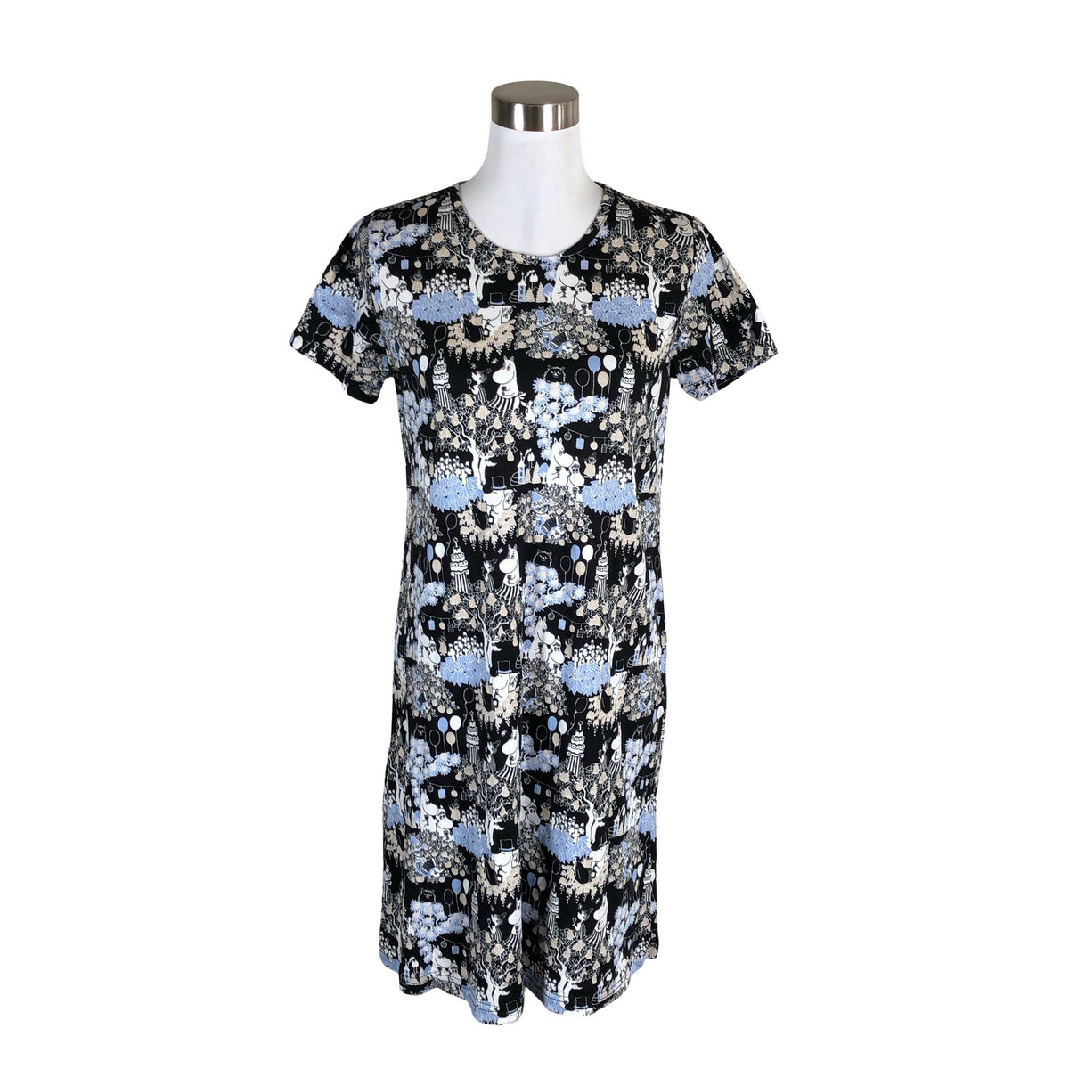 Unisex Martinex - Trikotaažist kleit, suurus 36 - Must (1)
