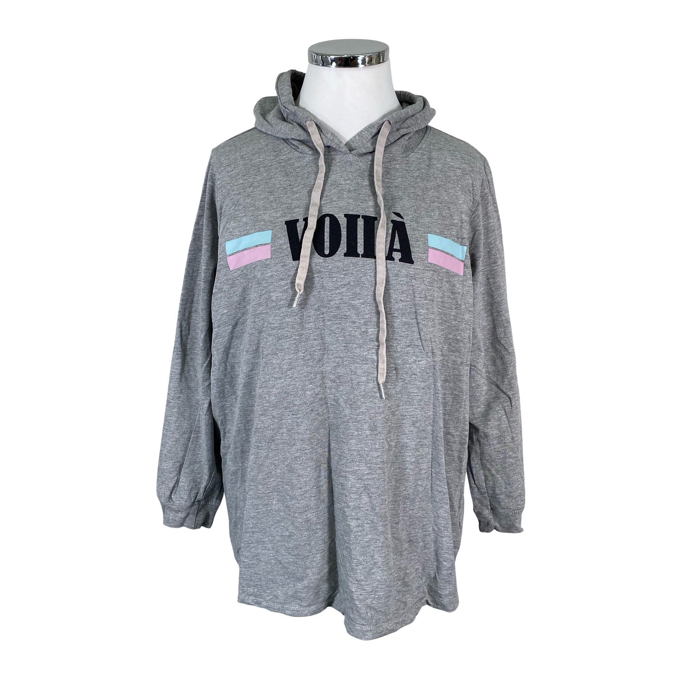 Unisex Zizzi - Trikotaažist pluus, suurus 46 - Hall (1)