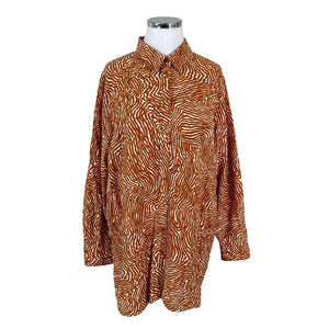 Unisex Nanso - Pluus, suurus 48 - Pruun (1)