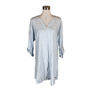 Unisex Cream - Mitteveniv tuunika, suurus 38 - Helesinine (1)