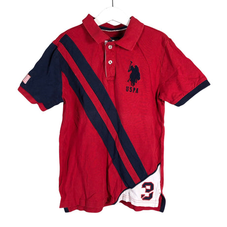 Unisex U.S. Polo Assn. - Polosärk, suurus 122 - 128 - Punane ()