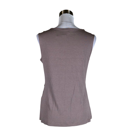 Unisex Ril's - Trikotaažist topp, suurus 38 - Pruun (2)