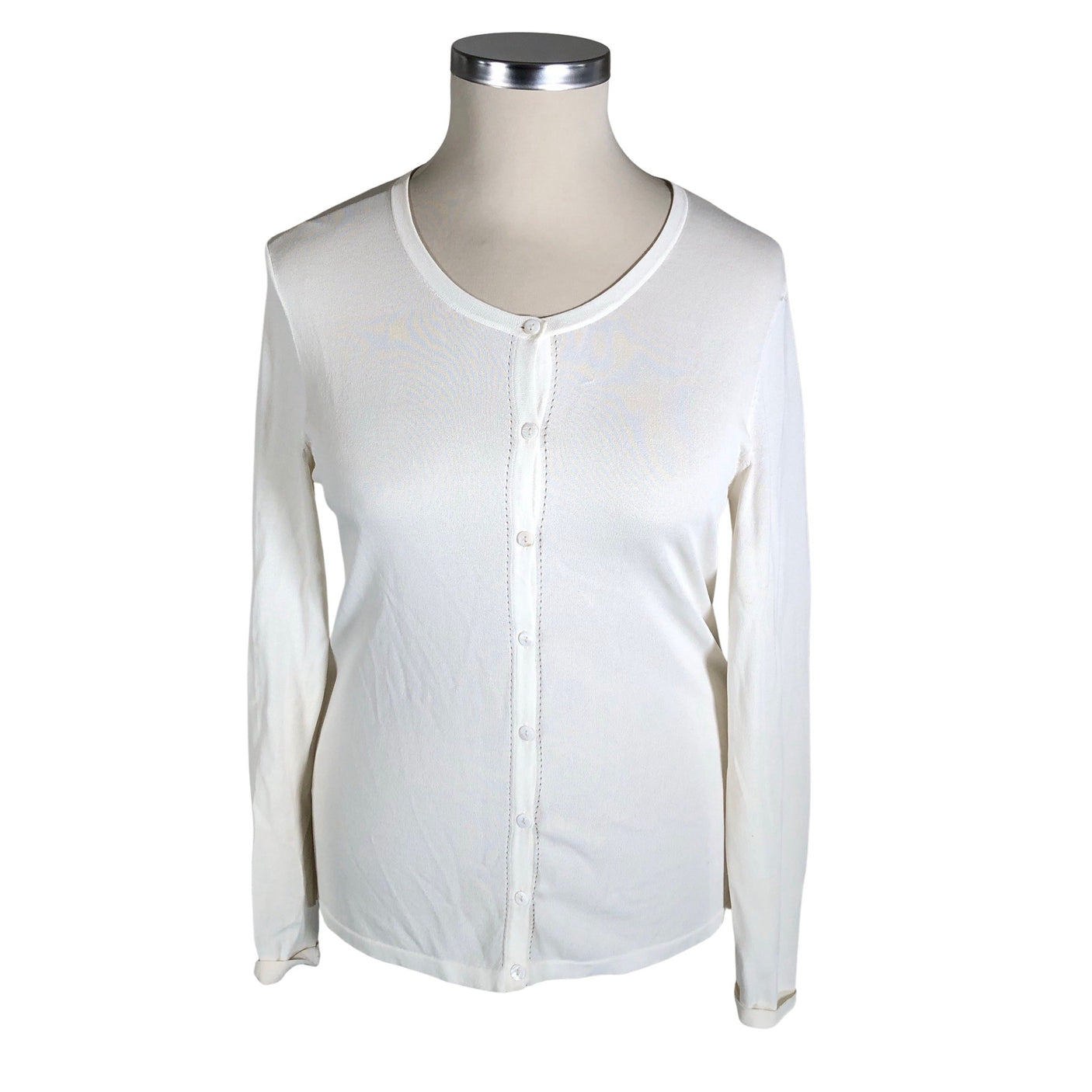 Unisex Ril's - Kardigan, suurus 42 - Looduslik valge (1)
