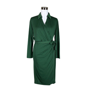 Unisex Anna Field - Trikotaažist kleit, suurus 40 - Roheline (1)