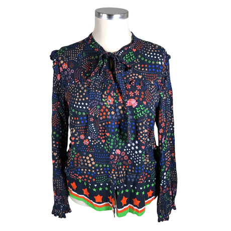 Unisex Emily Van Den Bergh - Pluus, suurus 44 - Sinine ()