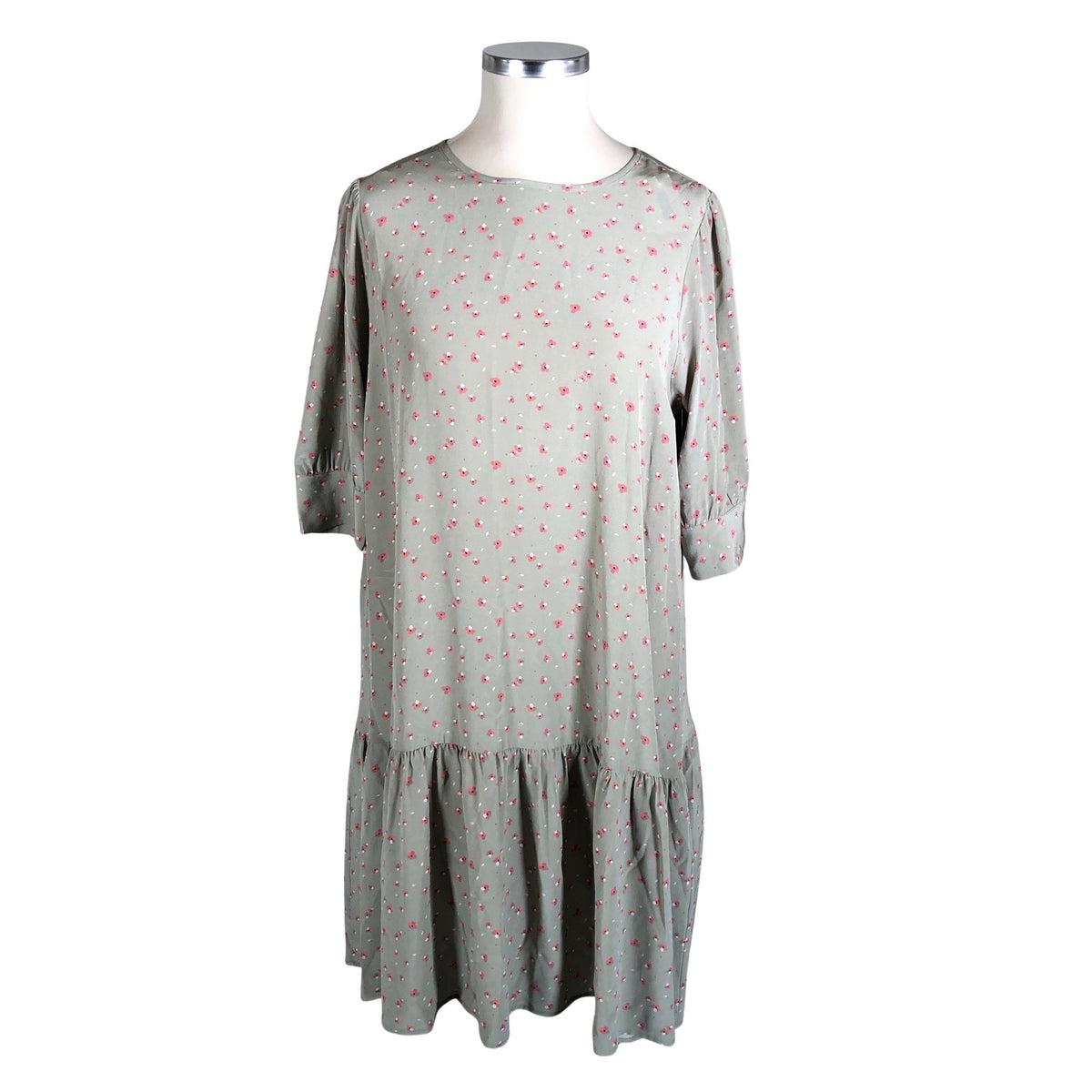 Unisex R-collection - Õhuke kleit, suurus 42 - Roheline (1)