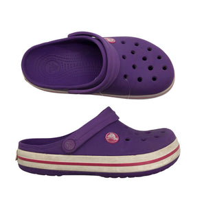 Unisex Crocs - Lahtise kannaga jalanõud, suurus 30 - Lilla (1)