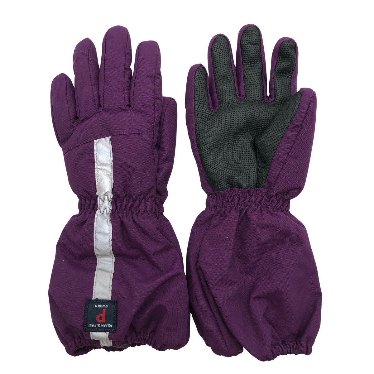 Unisex Polarn O. Pyret - Talvekindad, suurus 5 - 8 vuotta - Lilla (1)