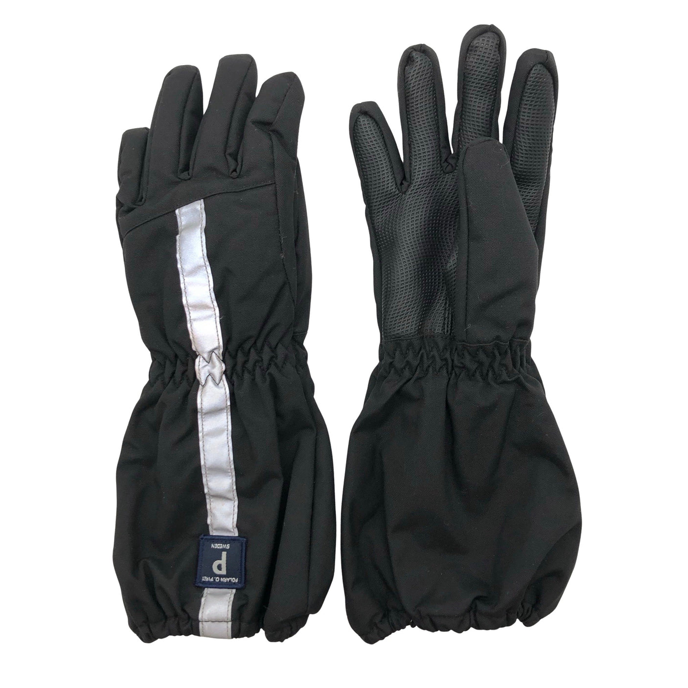 Unisex Polarn O. Pyret - Talvekindad, suurus 4 - 5 vuotta - Must (1)