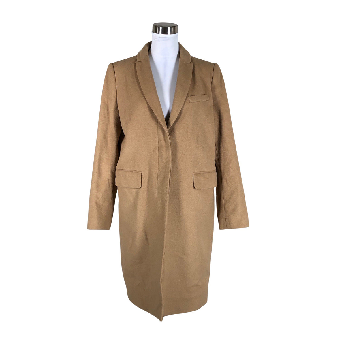 Unisex Benetton - Villane mantel, suurus 40 - Pruun (1)