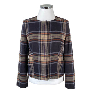 Unisex s.Oliver - Villane mantel, suurus 42 - Sinine (1)