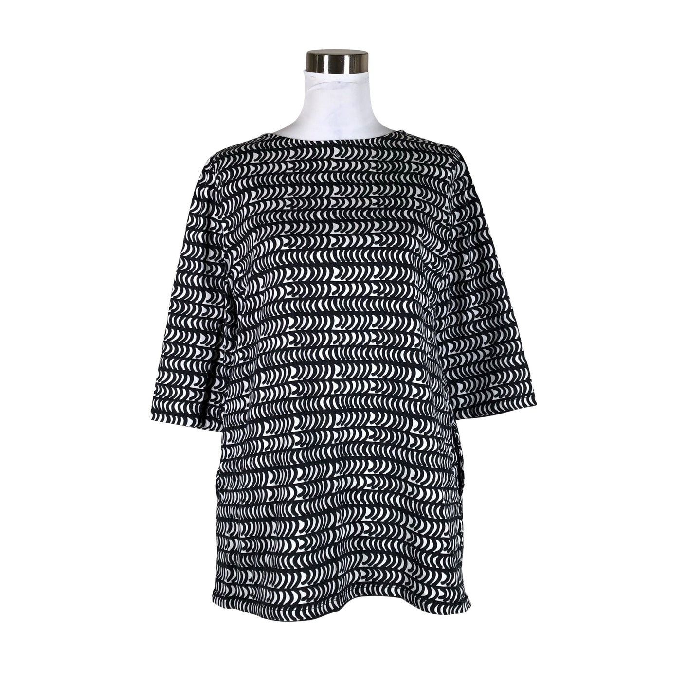 Unisex Marimekko - Trikotaažist tuunika, suurus 38 - Valge (1)