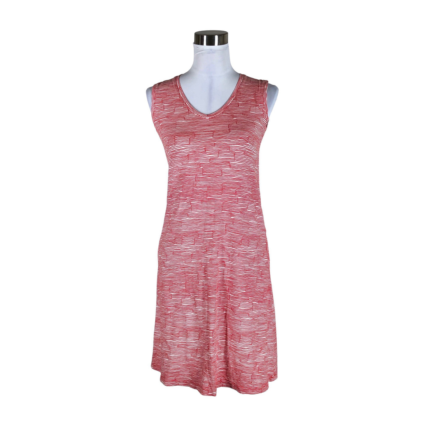 Unisex Nanso - Trikotaažist kleit, suurus 34 - Punane (1)