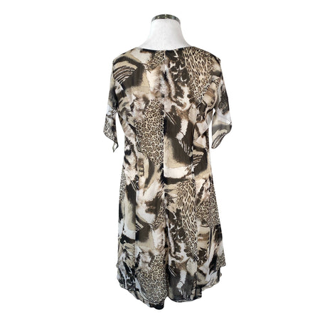 Unisex Voglia - Õhuke kleit, suurus 46 - Pruun (2)