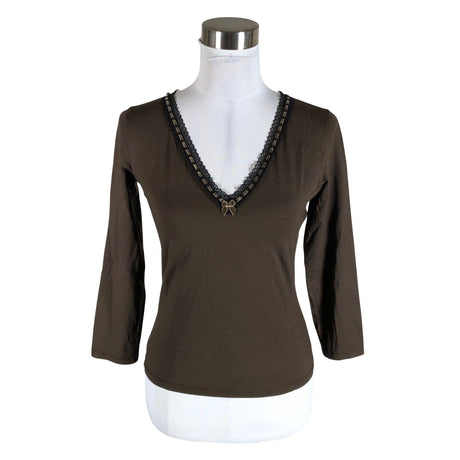 Unisex Marella - Trikotaažist pluus, suurus 38 - Pruun ()