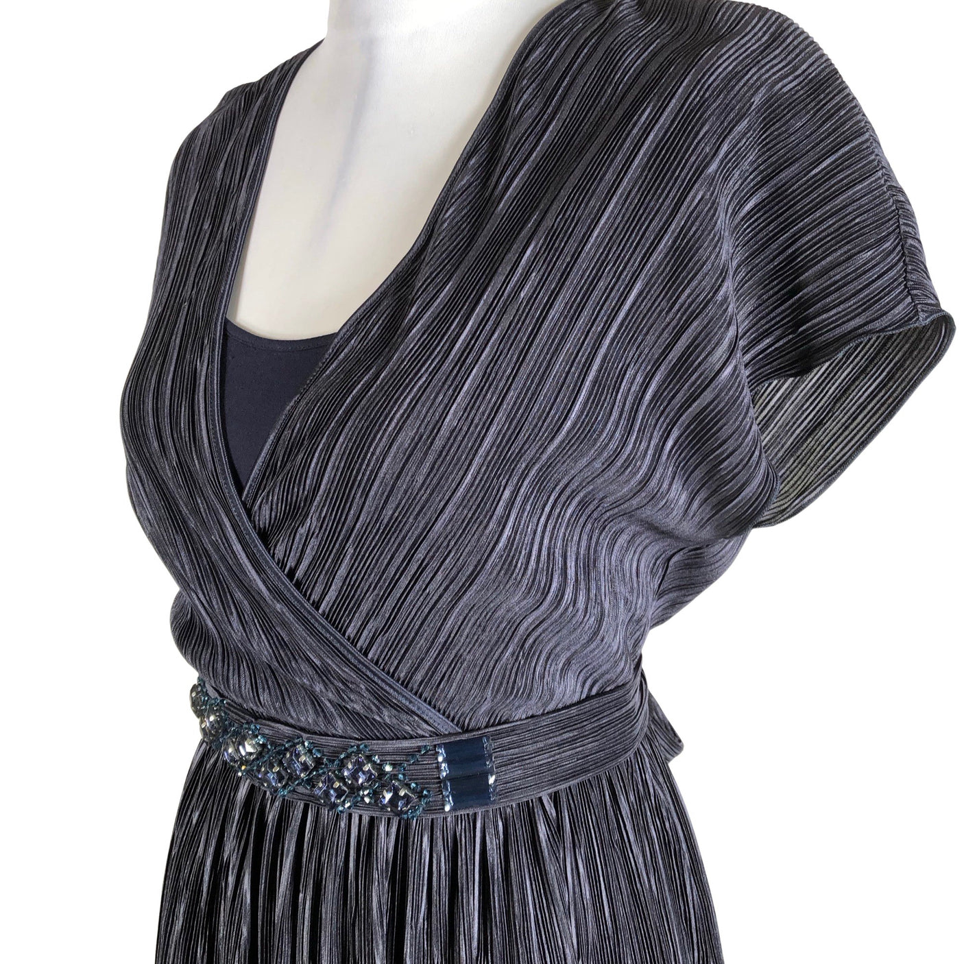 Unisex Max&Co - Õhuke kleit, suurus 38 - Sinine (3)
