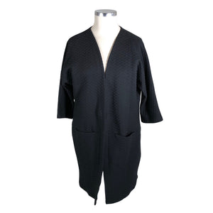 Unisex Aarrelabel - Kardigan, suurus 42 - Must (1)
