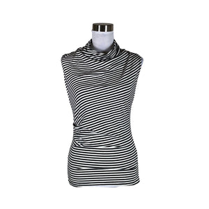 Unisex me&i - Trikotaažist topp, suurus 36 - Must (1)