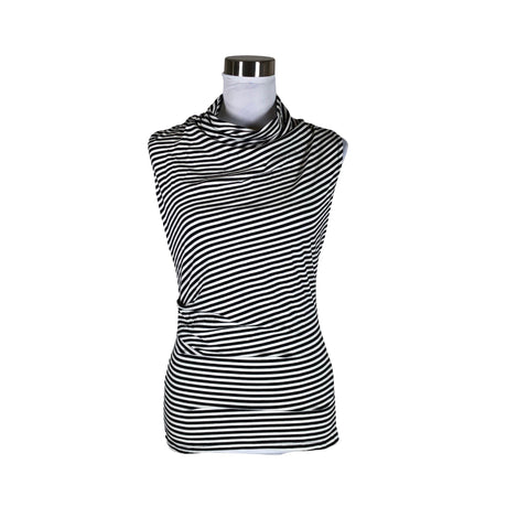 Unisex me&i - Trikotaažist topp, suurus 36 - Must ()
