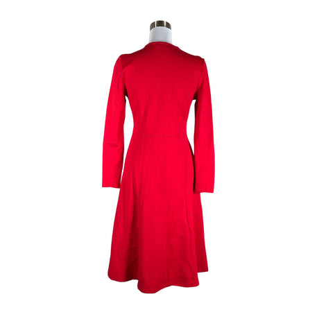 Unisex Andiata - Trikotaažist kleit, suurus 40 - Punane (2)