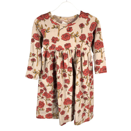 Unisex Mini Rodini - Trikotaažist kleit, suurus 104 - 110 - Beige ()