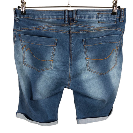 Unisex Ze-Ze - Teksast lühikesed püksid, suurus 42 - Helesinine (2)