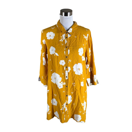 Unisex Nomads - Mitteveniv tuunika, suurus 40 - Kollane ()