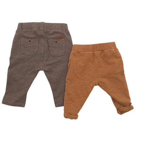 Unisex Minymo - Dressikangast püksid, suurus 56 - 62 - Pruun (2)